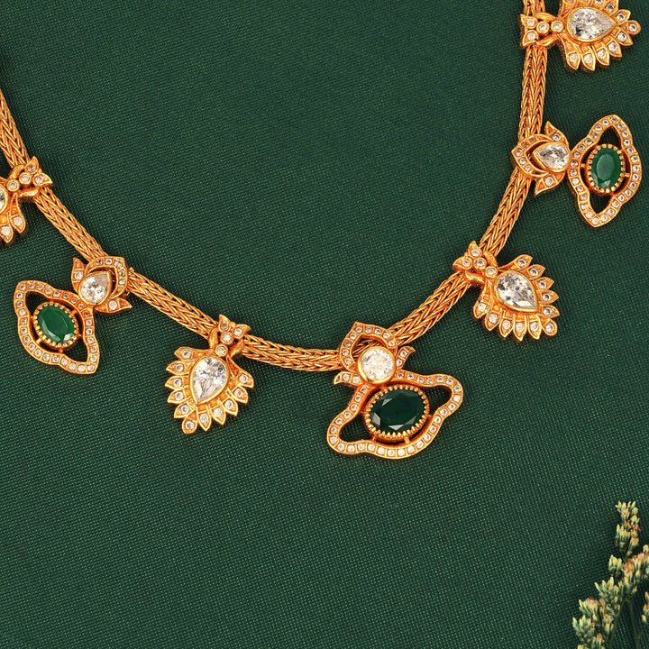 Zeyora Stone Short Necklace