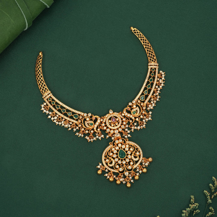 Hridika Stone Short Necklace