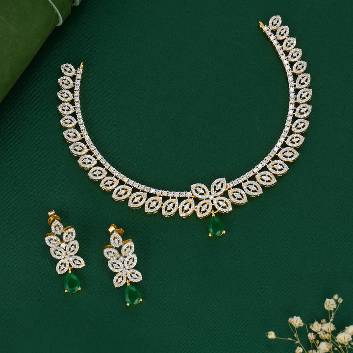 Dazzling Short Necklace Set