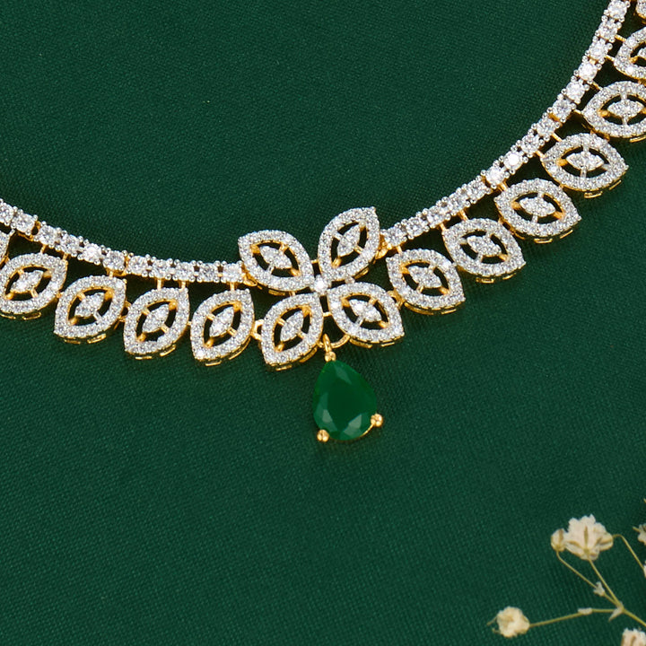 Dazzling Short Necklace Set
