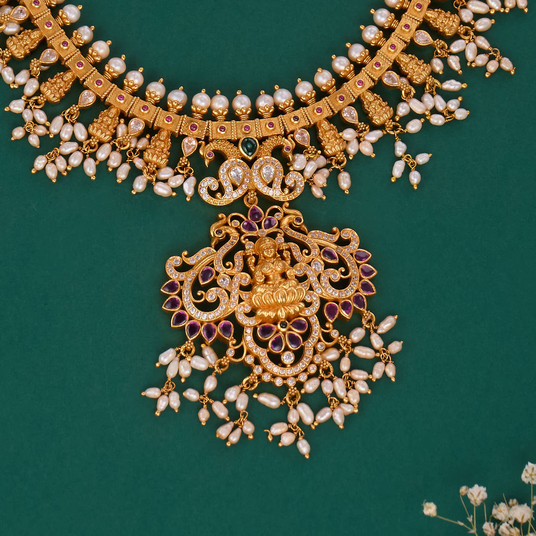 Jhansikha Guttapusalu Necklace