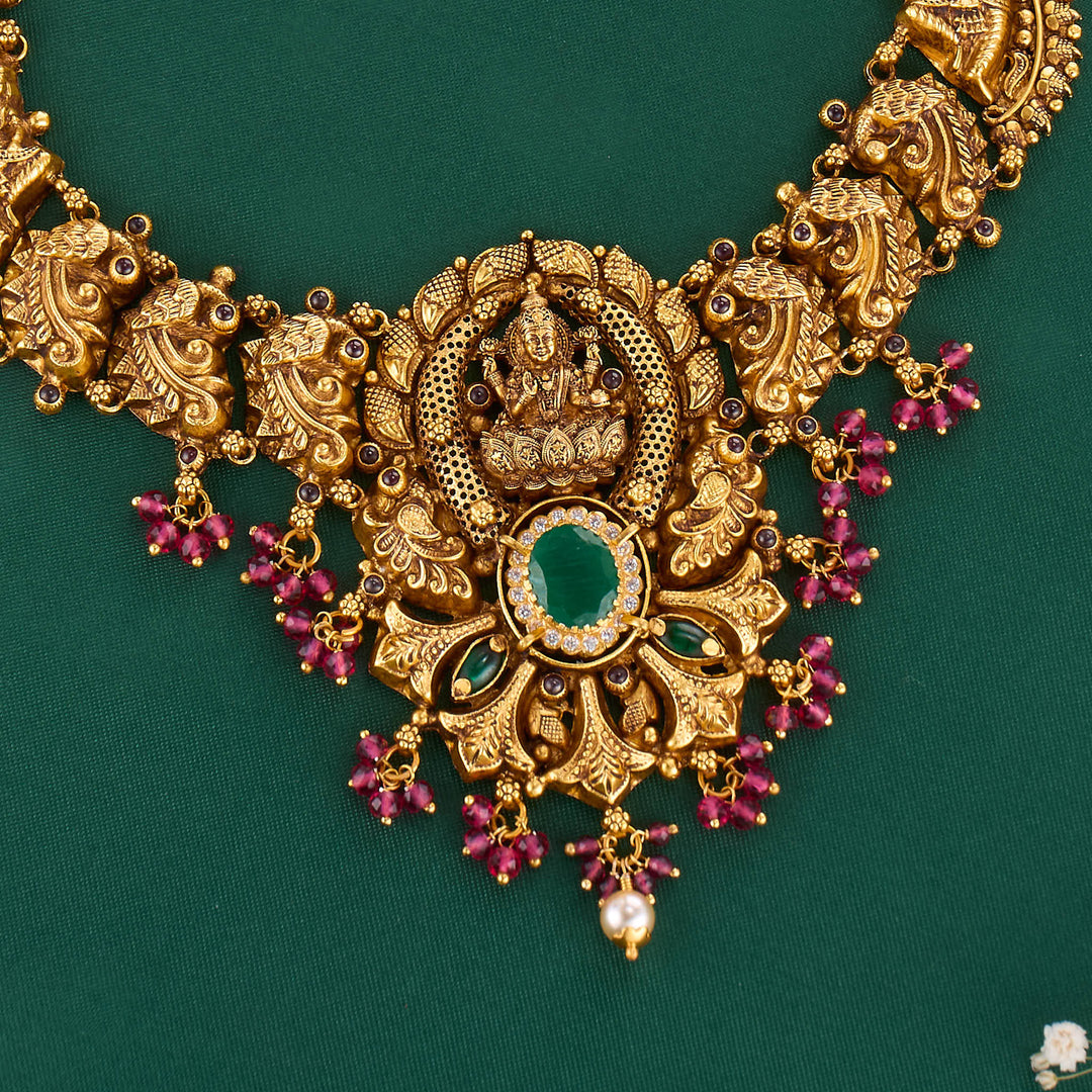 Anuragini Nagas Short Necklace
