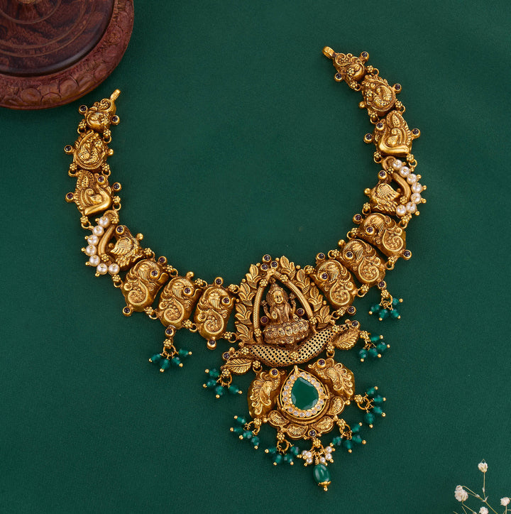 Charushila Nagas Short Necklace