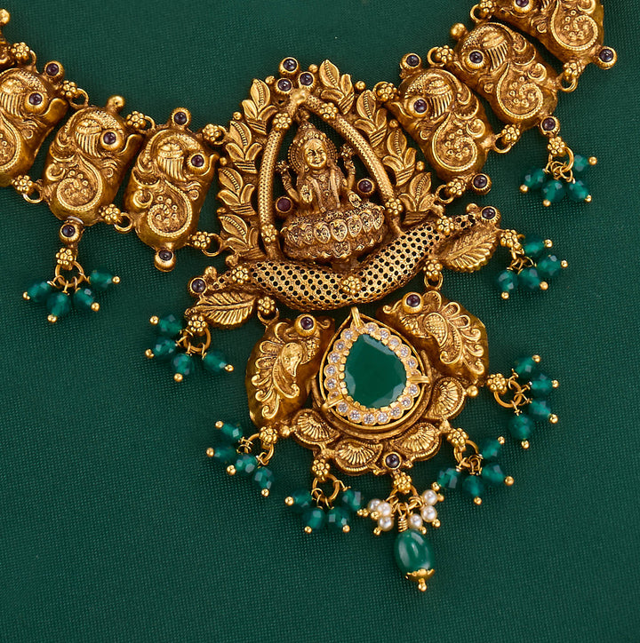Charushila Nagas Short Necklace