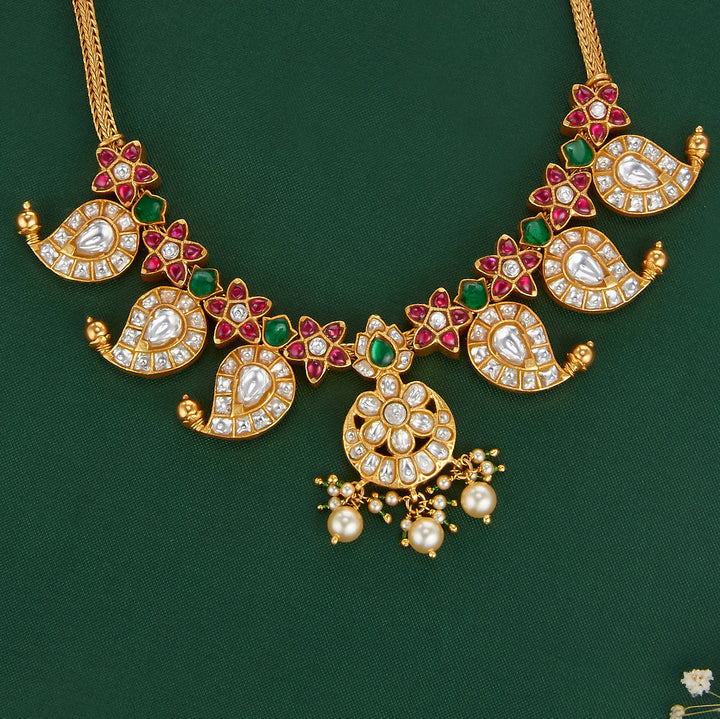 Jashvitha Reversible Short Necklace