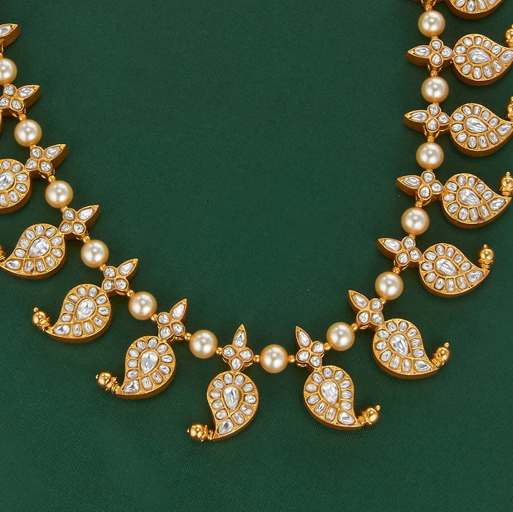 Green Shine Reversible Short Necklace