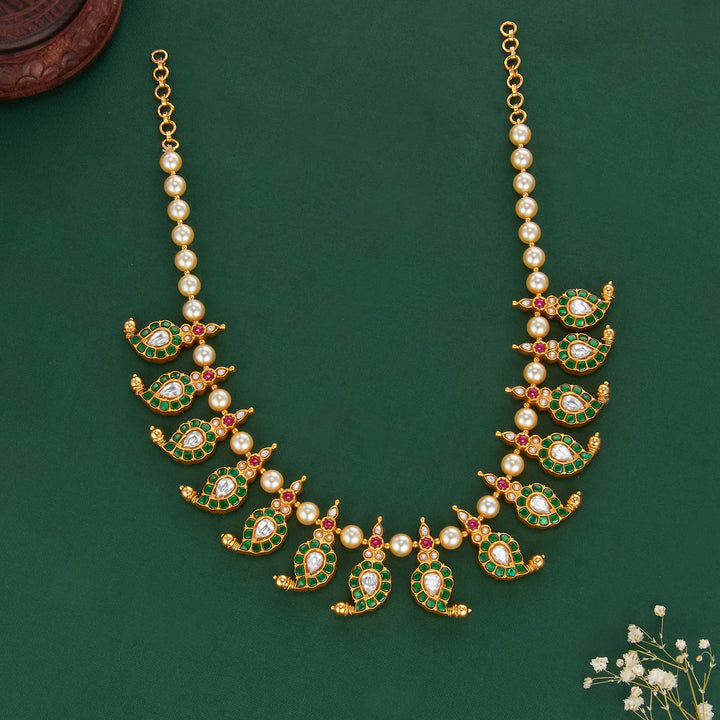 Shinning Reversible Short Necklace
