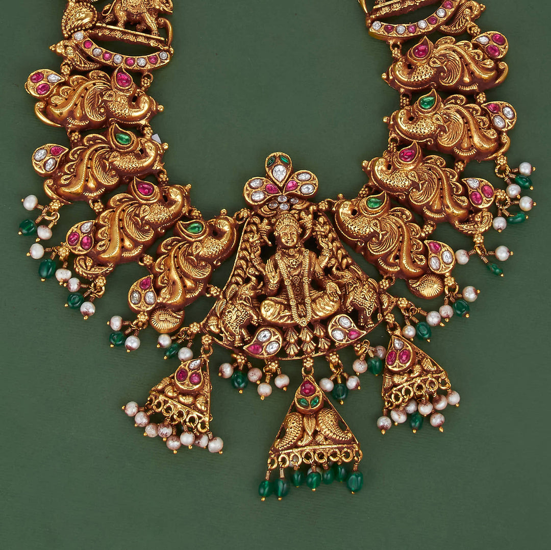Grand Luxe 3D Spl Long Necklace