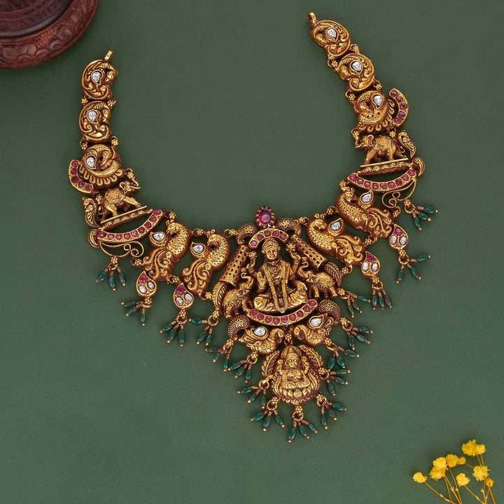 Classic 3D Spl Short Necklace