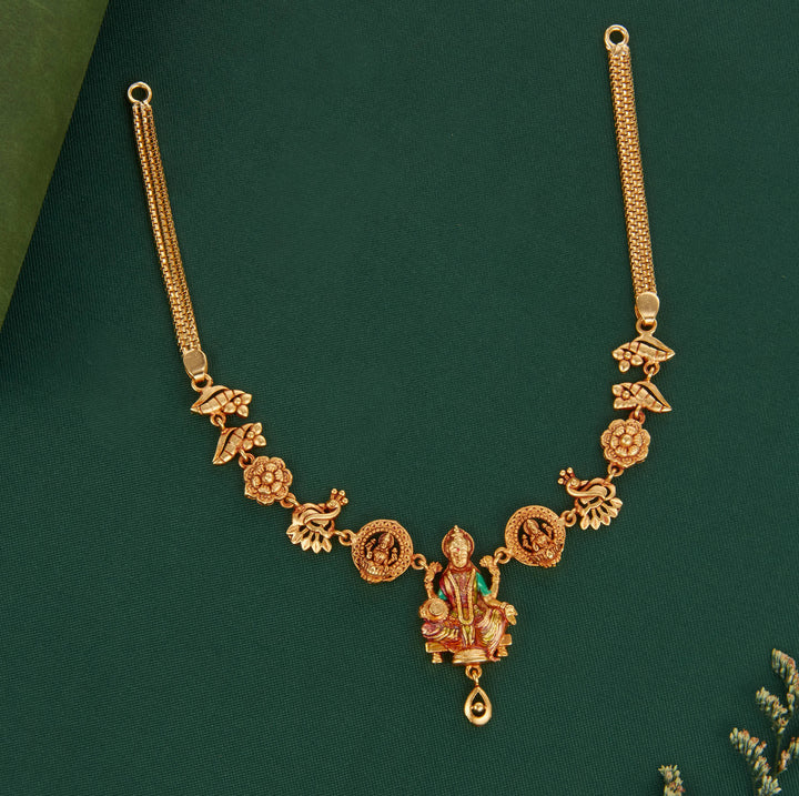 Lakshmi 3D Spl Short Necklace