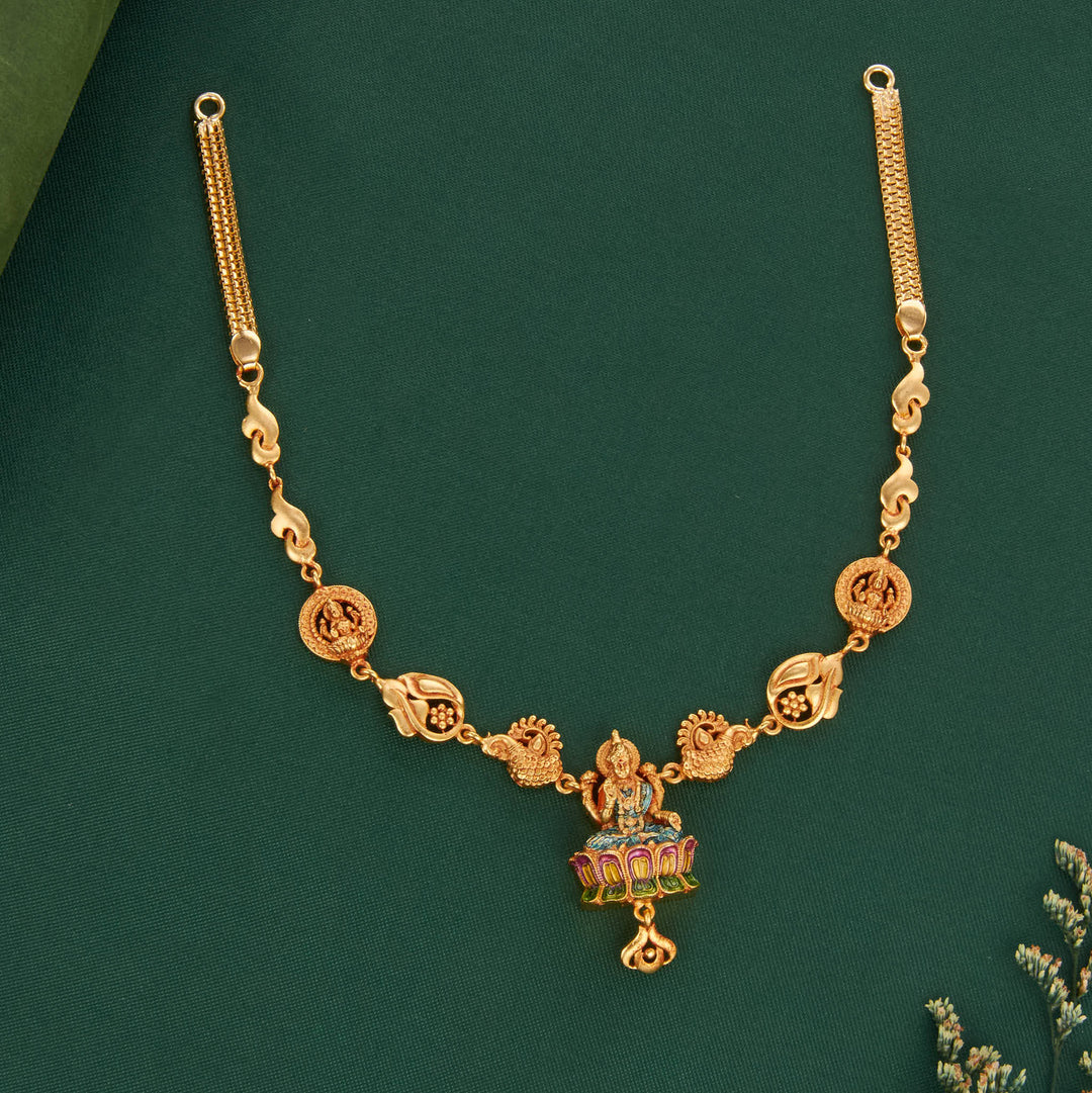 Lakshmi 3D Spl Short Necklace