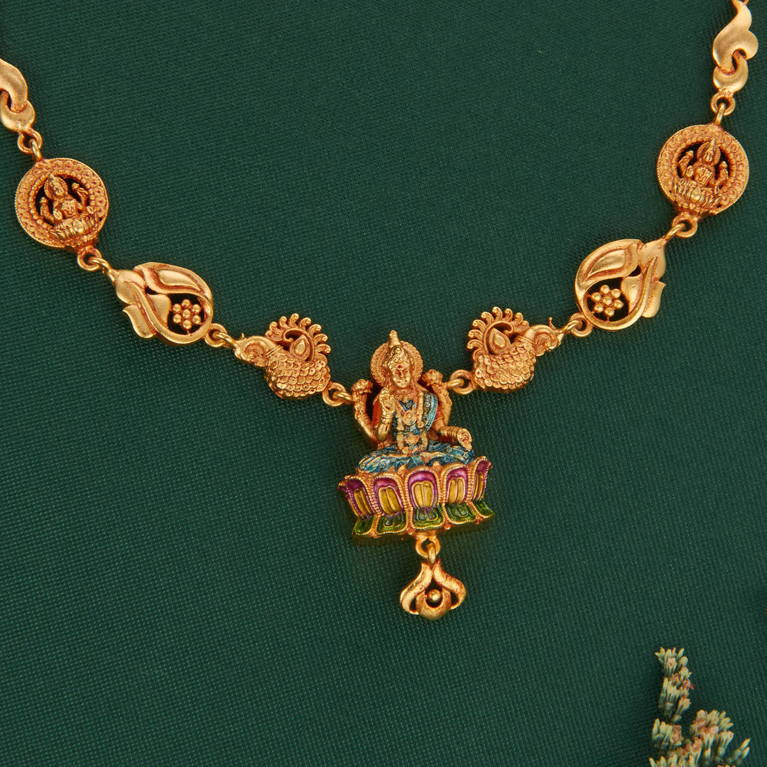 Lakshmi 3D Spl Short Necklace