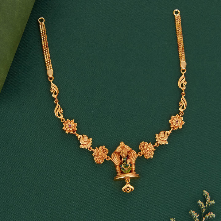 Enhanced 3D Spl Short Necklace