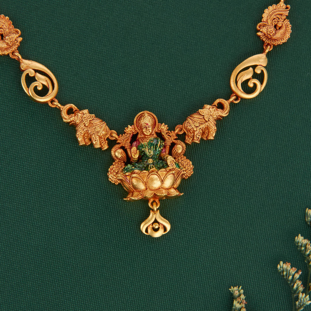 Dhanvikha 3D Spl Short Necklace