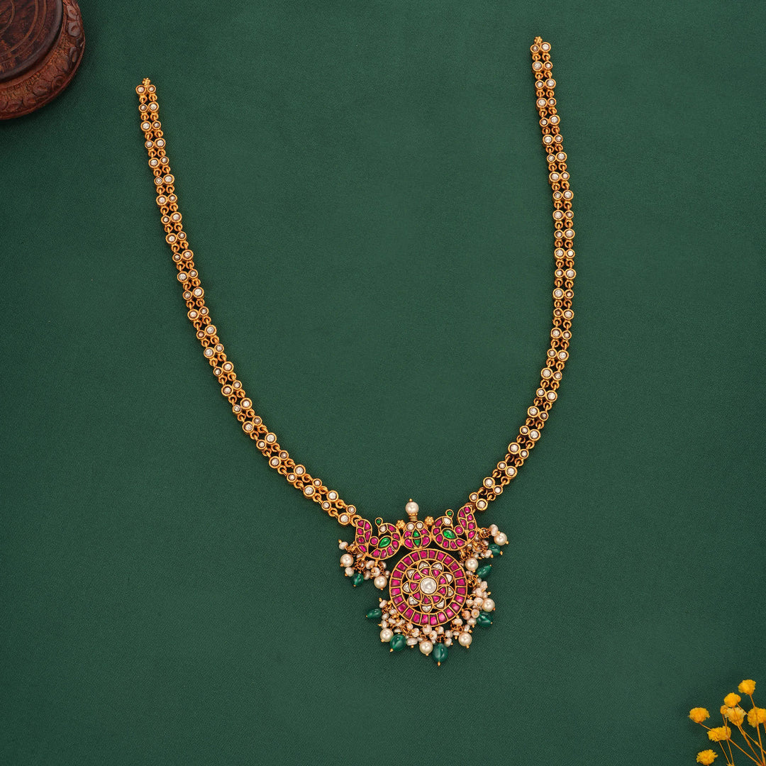 Eshita Kundan Long Necklace