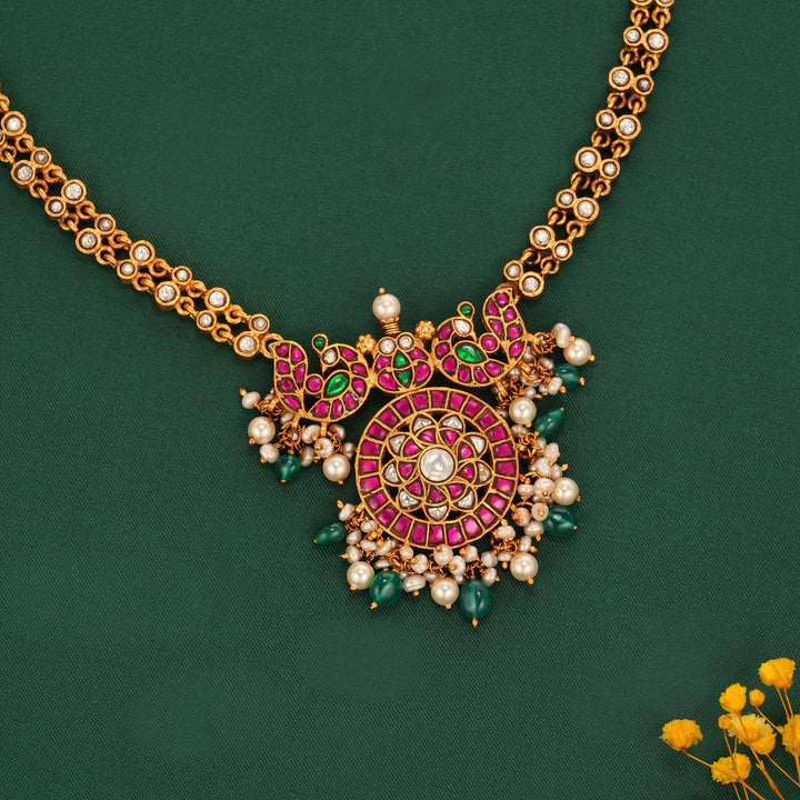 Eshita Kundan Long Necklace