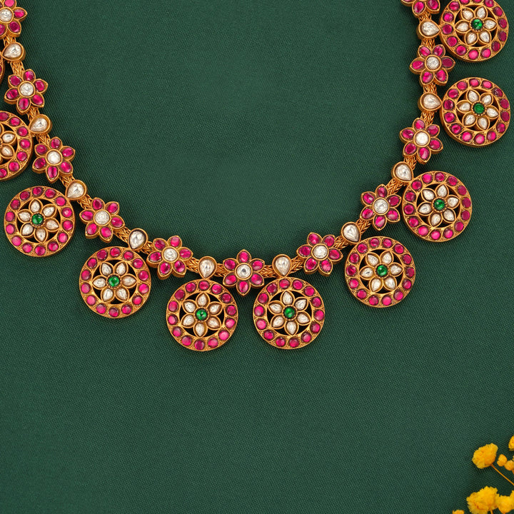 Vedanshi Kundan Long Necklace
