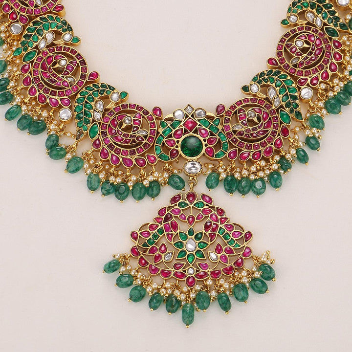 Madona Kundan Short Necklace