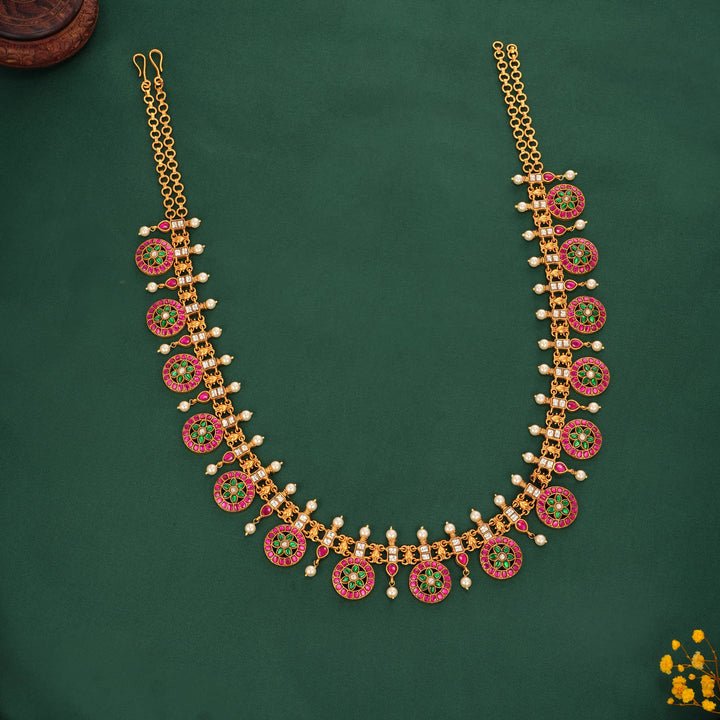 Rahini Kundan Long Necklace