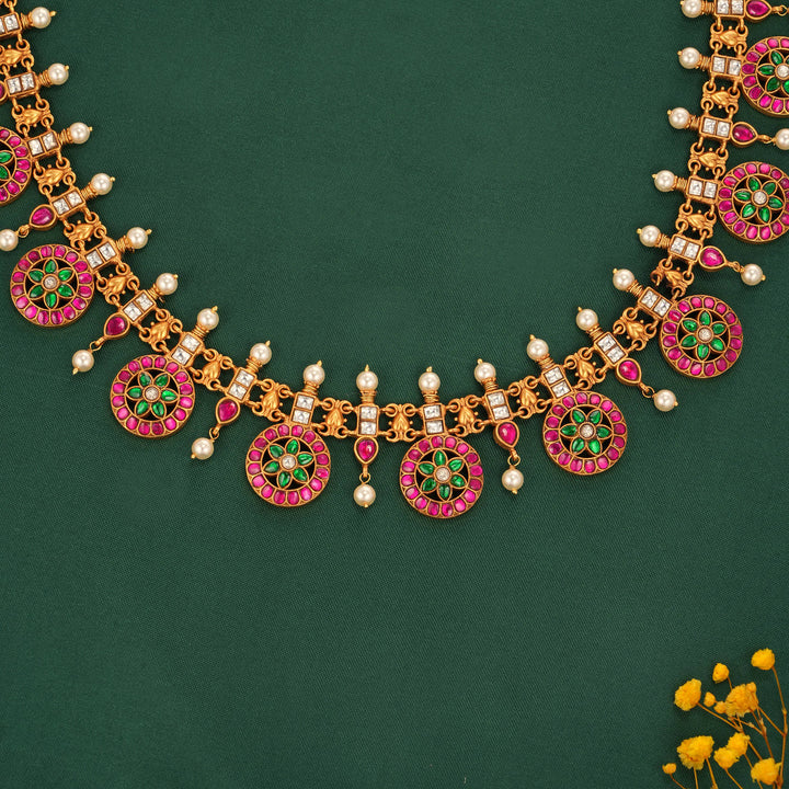Rahini Kundan Long Necklace