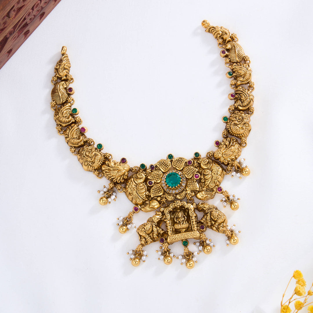 Nakshana Nagas Short Necklace