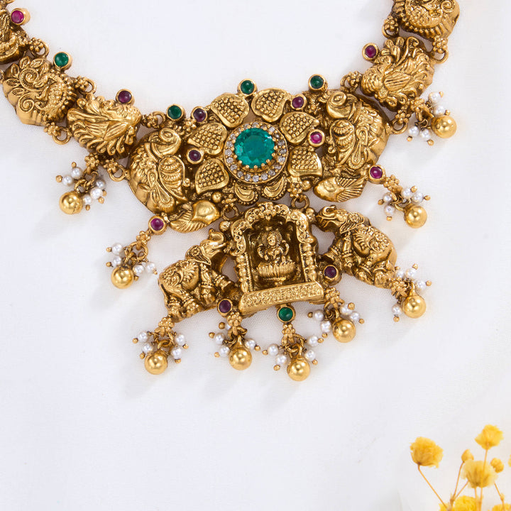 Nakshana Nagas Short Necklace