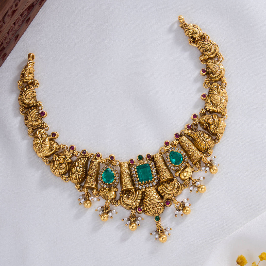 Samiktha Nagas Short Necklace