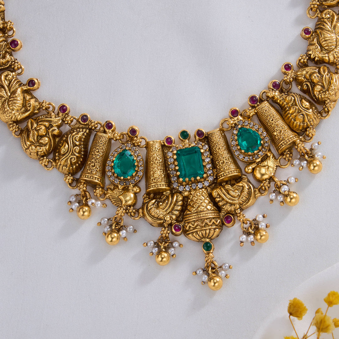 Samiktha Nagas Short Necklace