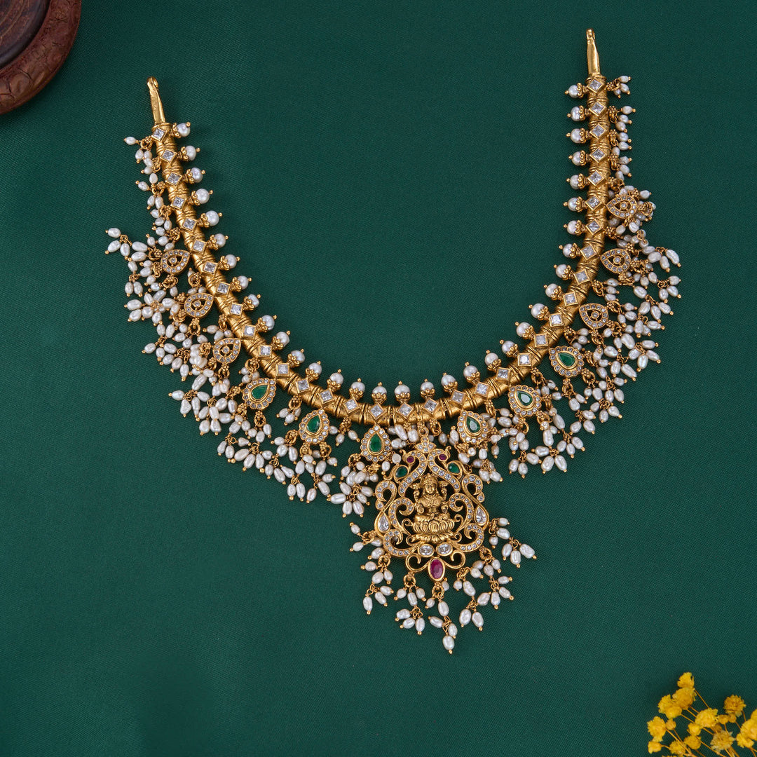 Vithusha Guttapusalu Necklace