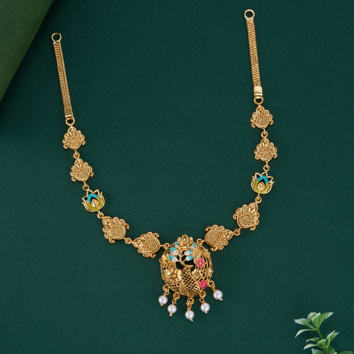 Advika 3D Spl Short Necklace