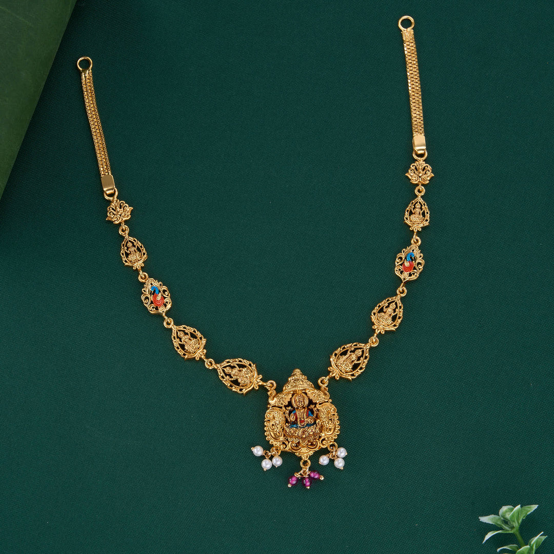 Jahnavi 3D Spl Short Necklace