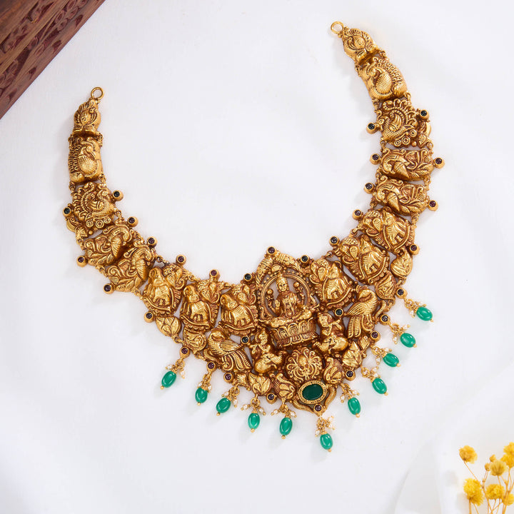 Dhiksha Nagas Short Necklace