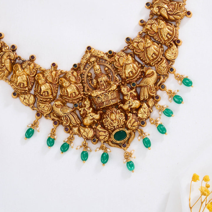 Dhiksha Nagas Short Necklace