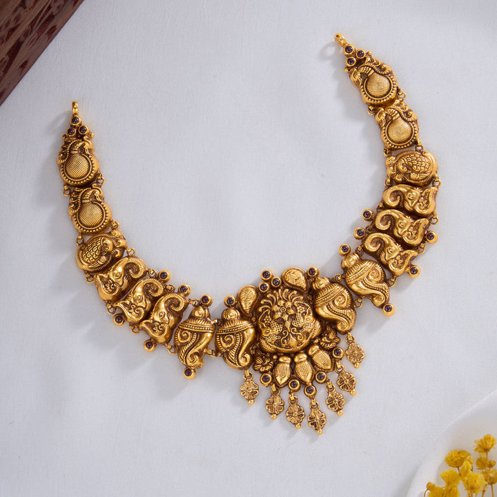Dhivisha Nagas Short Necklace