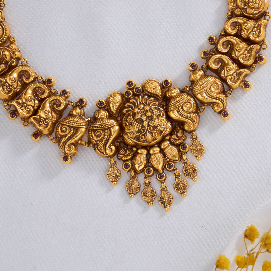 Dhivisha Nagas Short Necklace
