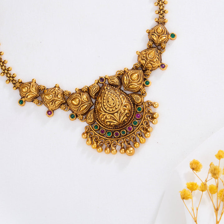 Dhanisha Nagas Mini Short Necklace
