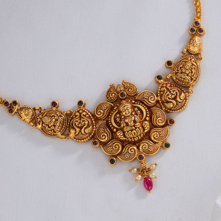 Krithikha Nagas Mini Short Necklace