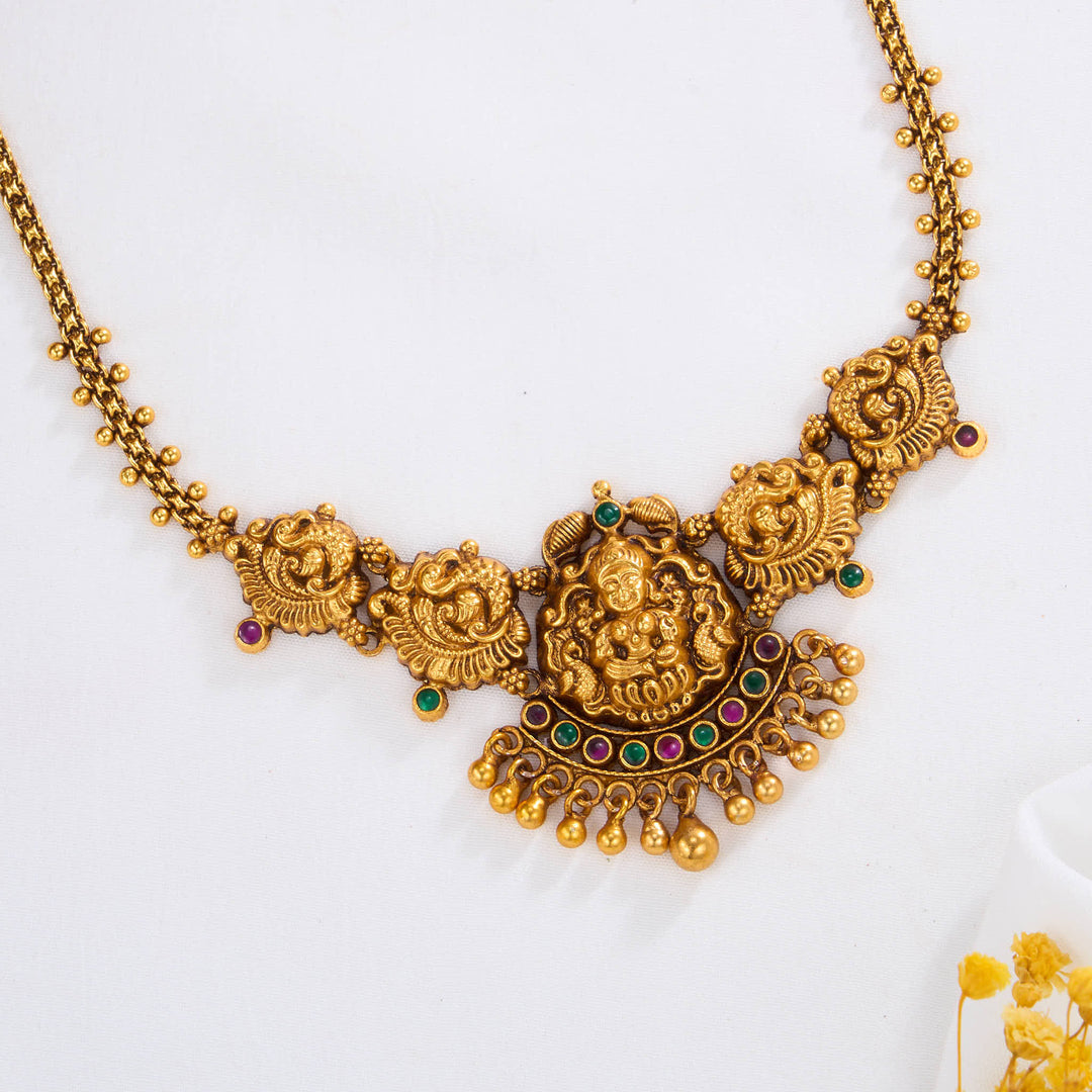 Thrishya Nagas Mini Short Necklace