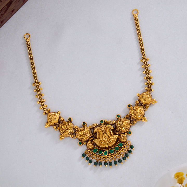 Dhanvitha Nagas Mini Short Necklace
