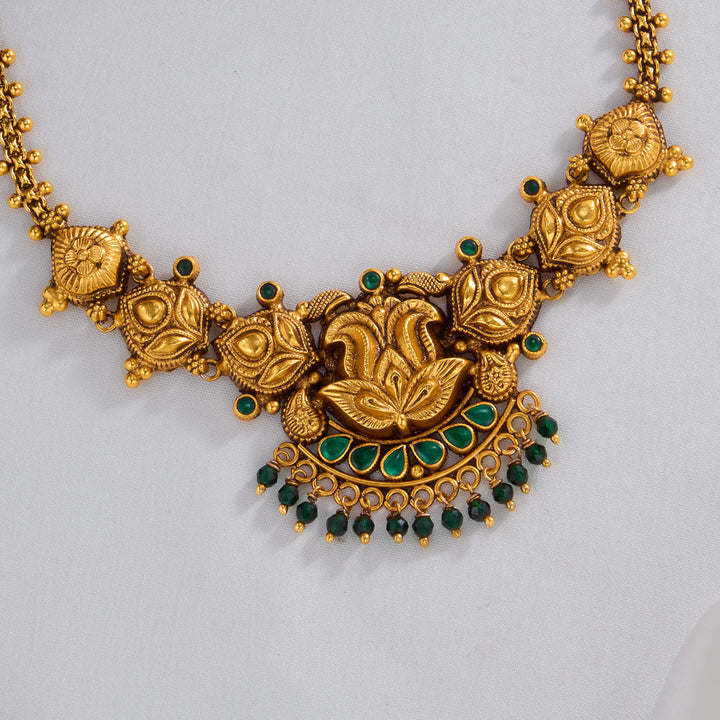 Dhanvitha Nagas Mini Short Necklace