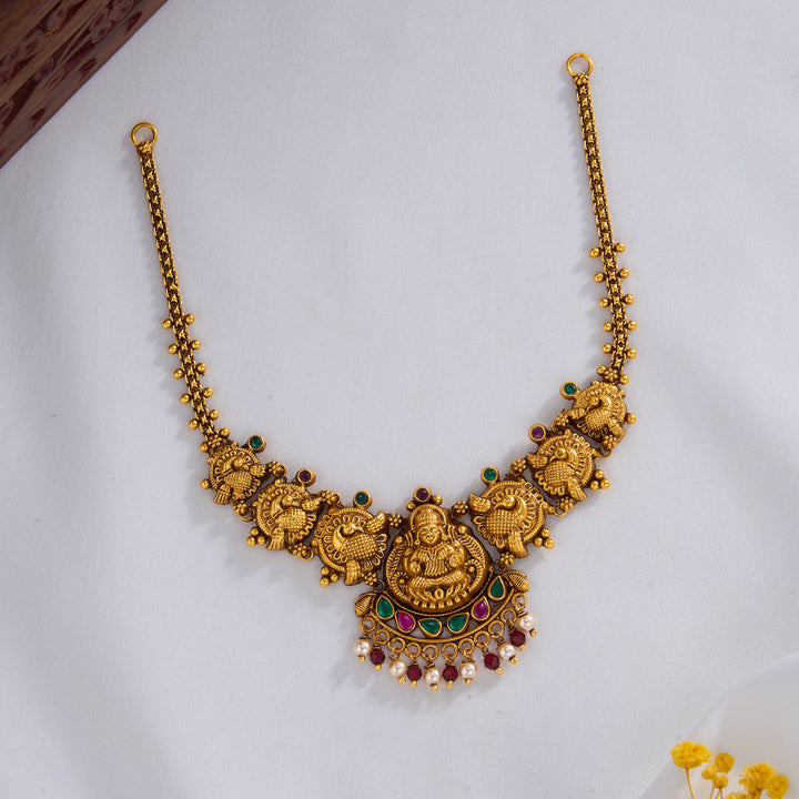 Thanisha Nagas Mini Short Necklace