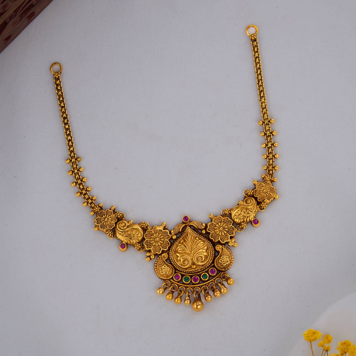 Lakkesh Nagas Mini Short Necklace