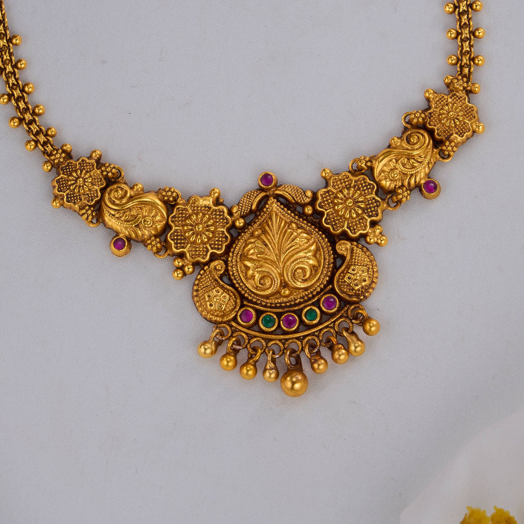 Lakkesh Nagas Mini Short Necklace