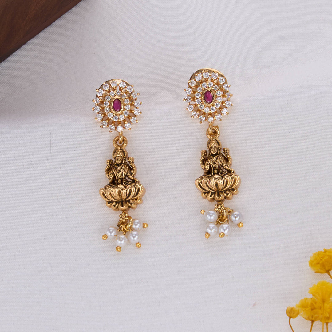 Akshara Nagas Short Necklace Set