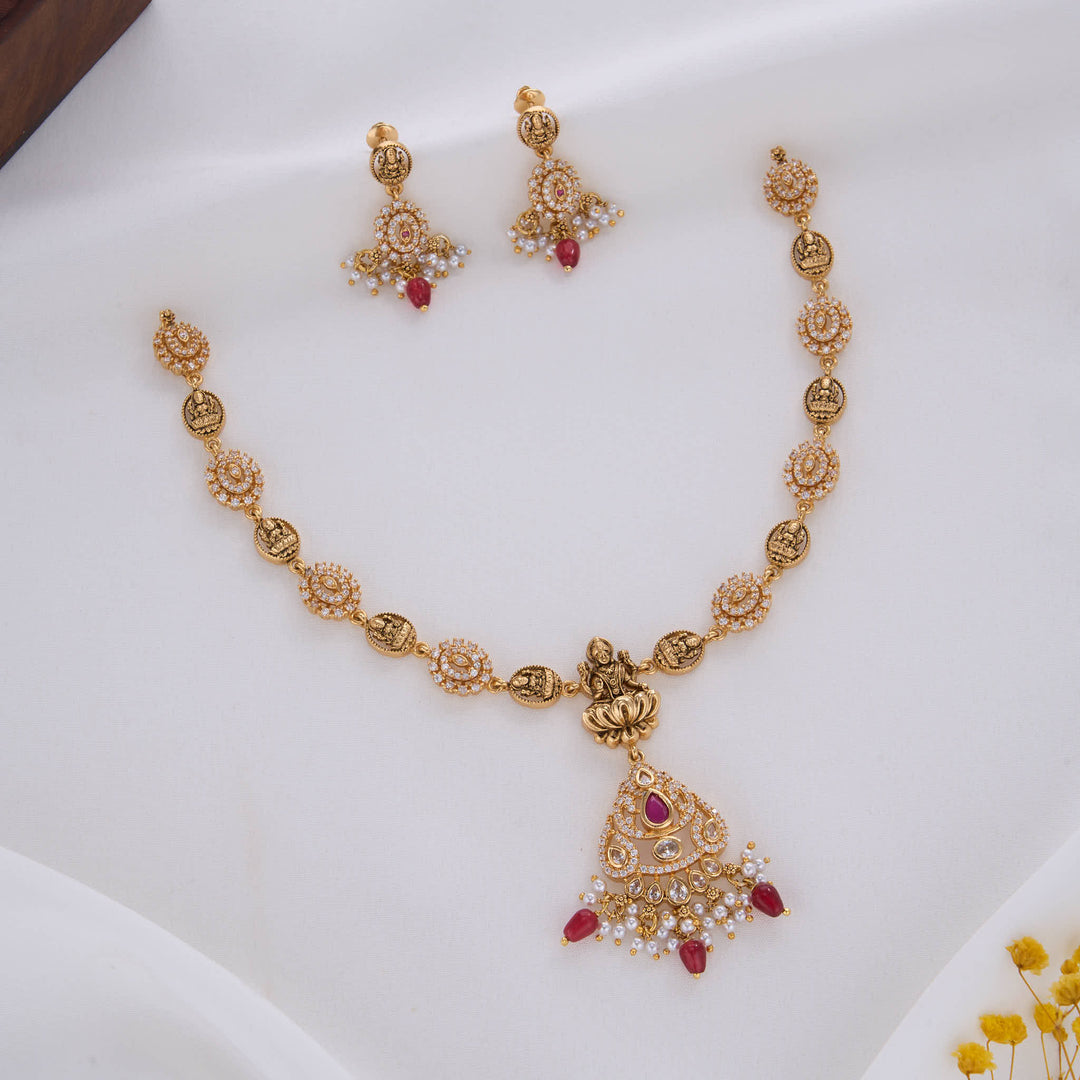 Charming Nagas Short Necklace Set