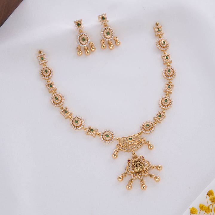 Kalpita Nagas Short Necklace Set
