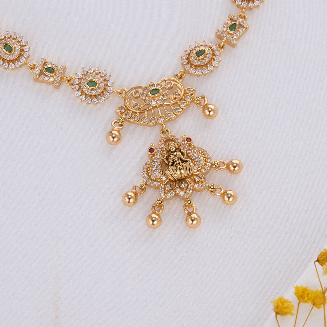Kalpita Nagas Short Necklace Set