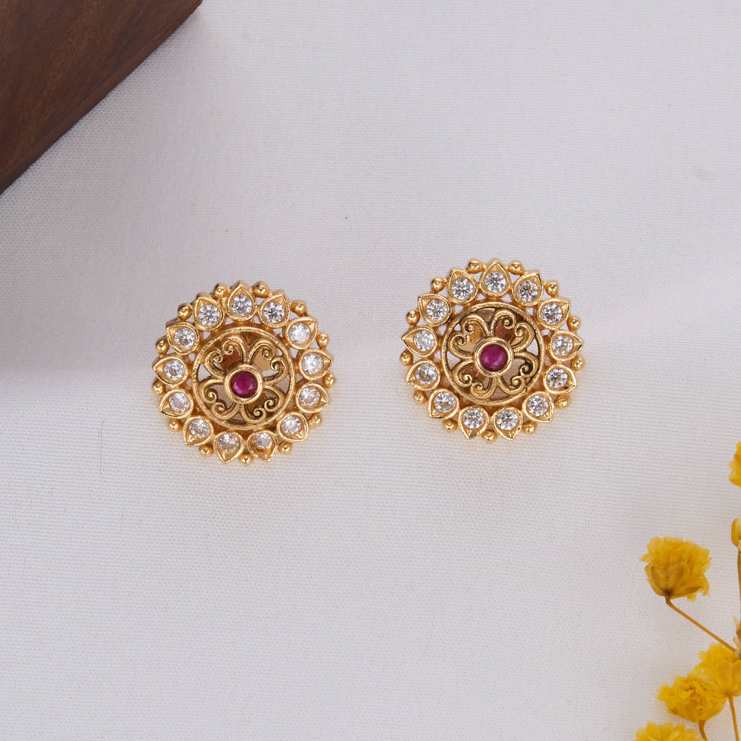 Anusha Nagas Short Necklace Set
