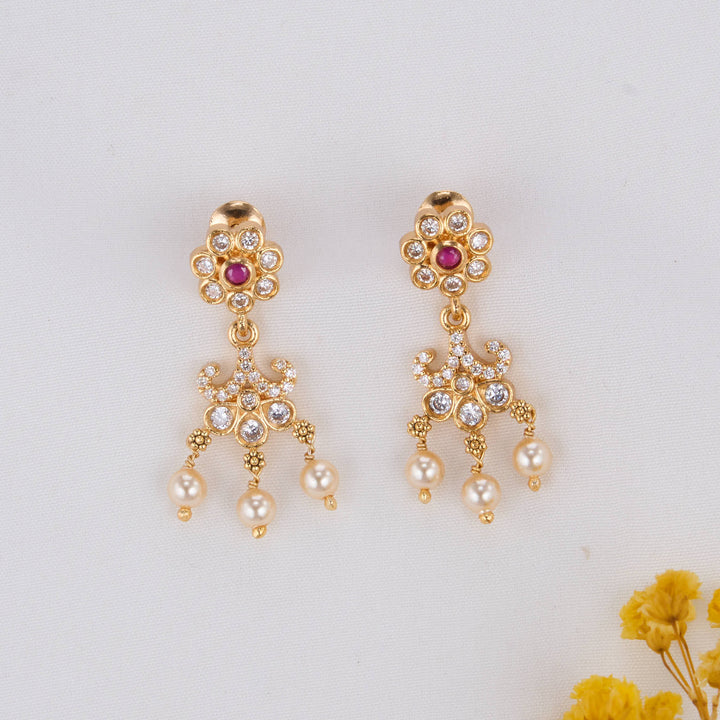 Enthikiya Nagas Short Necklace Set