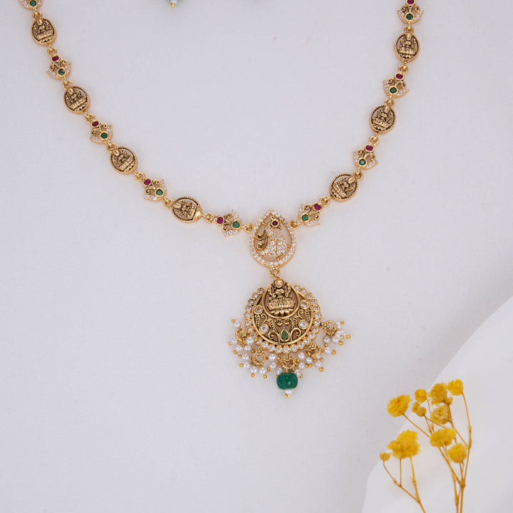 Kirthikaa Nagas Short Necklace Set